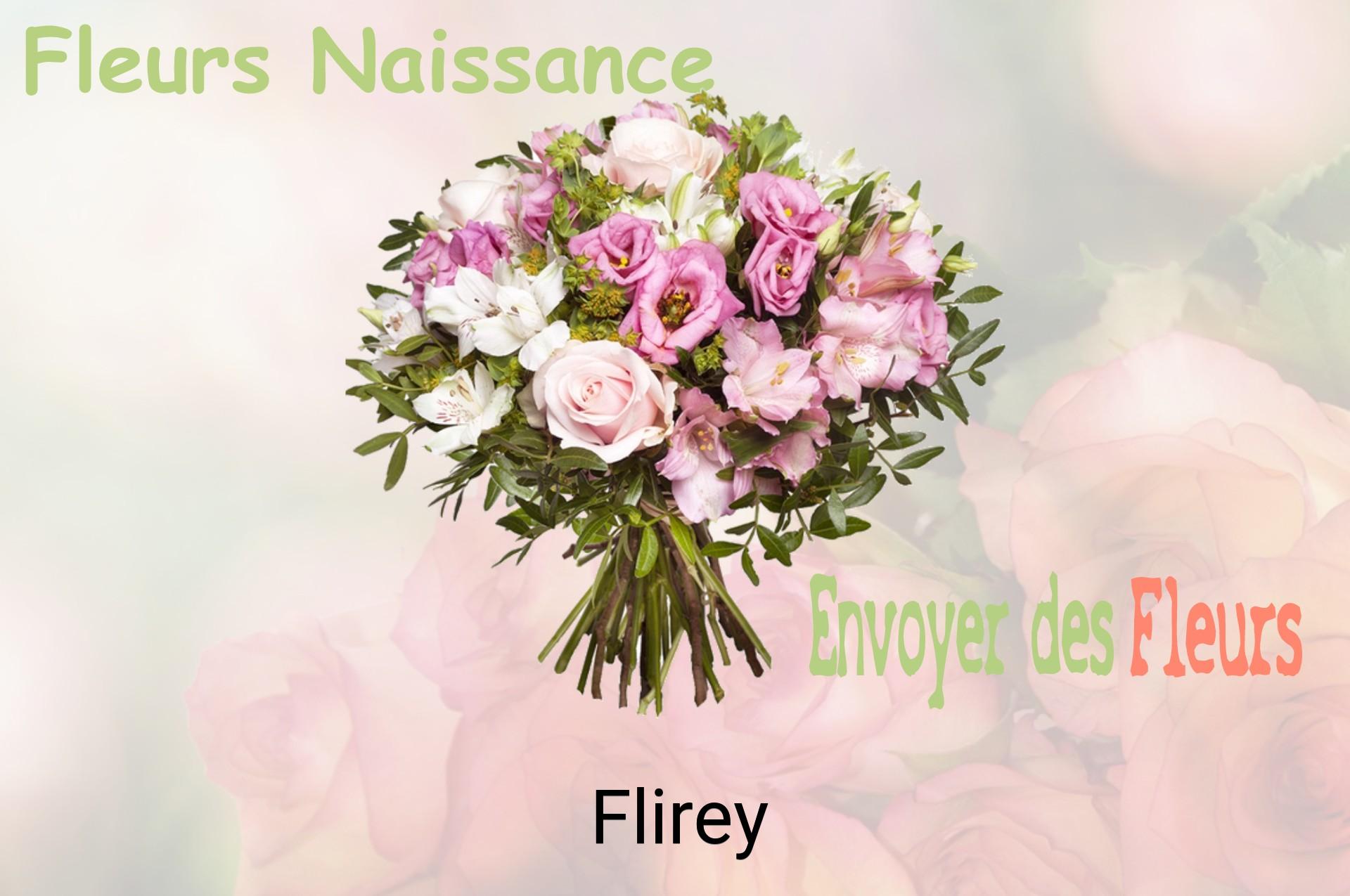 Bouquet de fleurs de naissance livré à Flirey
